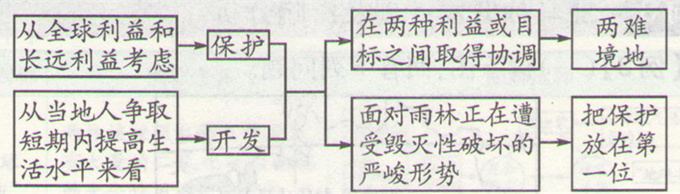 高考地理《雨林的前途》章節(jié)知識考點圖片